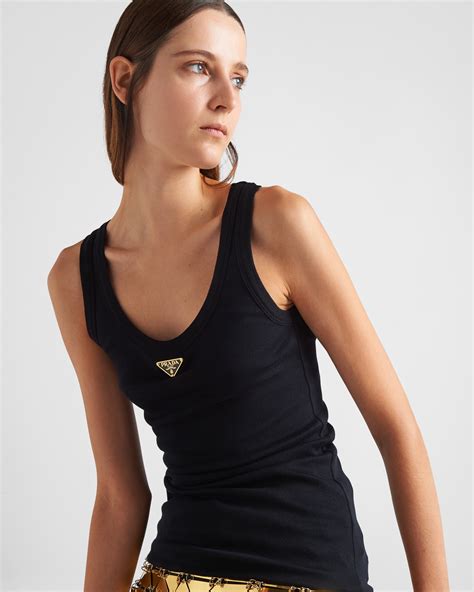 prada tank top women's